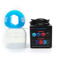 RS Bouche Silicone de qualité alimentaire Lifter Facial Jawline Trainer Chew Exercise Ball Jaw Exerciser Silicone Jaw Exerciseur pour hommes
