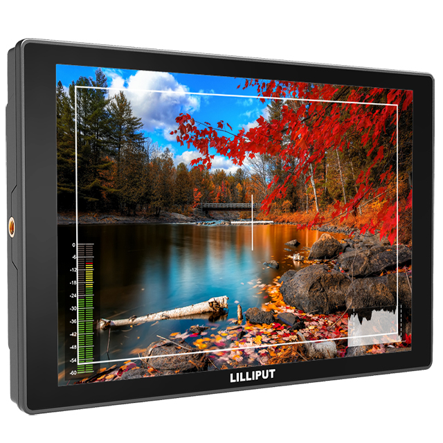 10.1 Inch IPS on Camera Monitor with 4K HDMI SDI Input Output Field Monitor Camera Top Monitor