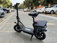 Trottinettes électriques pliables à deux roues pour adultes, 14 pouces de long, rapides et puissants
