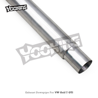 Downpipe Knalpot SS304 untuk VW GOLF 7 7.5 MK7 MK7.5 GTI 2.0T 2014-2020 Racing High Flow Catted Downpipe 100/200/300 Cell