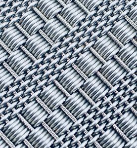 Maille décorative architecturale flexible en acier inoxydable de qualité supérieure - Revêtement mural et de plafond pour ascenseurs intérieurs de luxe modernes - Product Image 6