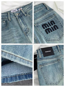 Pantalon court à jambe droite lavé en détresse pour hommes Jorts été plis et blanchiment jambe large lâche décontracté Tweed Shorts - Product Image 5