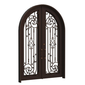 Portes en fer <span class=keywords><strong>pour</strong></span> Villa, Design de porte principale, en couleur, - Product Image 6