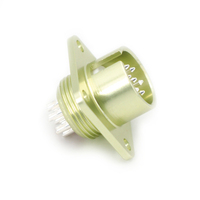 Conector PC-B Ruso de 7 Pines Macho Sin Carcasa Trasera