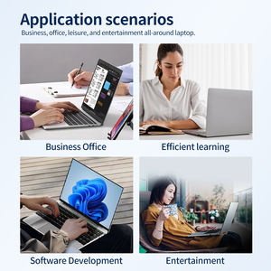 Tout nouveau prix de gros pas cher 14 pouces Win10 Intel <span class=keywords><strong>Celeron</strong></span> <span class=keywords><strong>J3455</strong></span> 4500mah 12 + 256 Go ordinateurs portables pour les enfants d'étude - Product Image 6