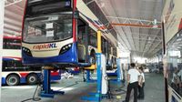 Maxima CE Certifié FC55 Colonne de levage hydraulique de haute qualité pour camions et équipement de levage de bus pour atelier commercial