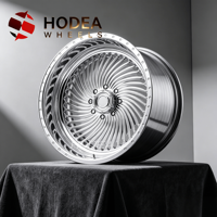 Jantes forgées Turbo Spoke Deep Dish pour camion 18x10/20x12/22x14/24x14/26x14 8x165.1/8x170 polies pour Ram 2500 3500