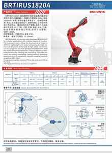 Positionneur de soudage robotisé articulé à double axe BORUNTE avec PLC et composants de moteur, entraînement électrique IP67 110V/380V - Product Image 5