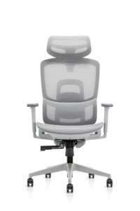 कार्यालय के वातावरण के लिए समायोज्य हेडरेस्ट आधुनिक डिजाइन रोटरी मेष कार्यालय फर्नीचर के साथ अनुकूलित एर्गोनोमिक लिफ्ट कुर्सी - Product Image 2