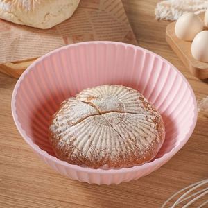 Food Grade <b>Silicone</b> Bread Proofing Rattan Basket for Bread Fermentation <b>Baking</b> & Pastry Tool - Product Image 3