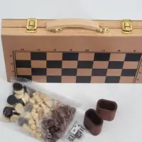 Chess Set Amazon Top Seller Kids Magnetic Desktop Chess Toys Wooden Chess Games Kids Toys Wooden Chess Set