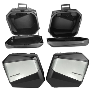 Sacoche latérale de 33 L avec support d'accessoires pour moto Honda NC750X DCT, coffre de rangement pour voyages d'aventure - Product Image 3