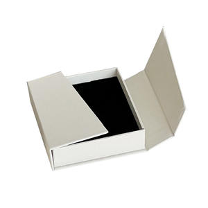 YS New Folio Flip Boîte à bijoux Boucles d'oreilles Collier Boîte à bijoux Porter Nail Emballage Boîte Bijoux Emballage <span class=keywords><strong>et</strong></span> Affichage Personnalisable - Product Image 5