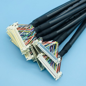 สายเคเบิล LVDS 300มม. FIS 20PIN DF13 2 * 20PIN UL20276 28AWG * 5P + 10C + D สำหรับหน้าจอดิจิตอล - Product Image 4