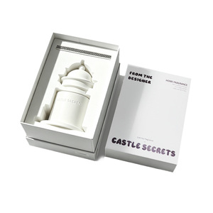 Coffret Cadeau Bougie Parfumée Château – Ornement Créatif Nordique en Gypse, Parfum Unique Longue Durée, Idéal pour Chambre à Coucher - Product Image 5