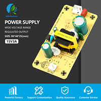 Alimentation à découpage 15V 3A ultra-mince pour amplificateur audio, barre de son, contrôle d'éclairage LED, certifiée CE
