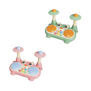Juguete Musical de Animales Adorables para Niños, Set de Batería Electrónica, Juguete de Batería para Niños Pequeños, Instrumento Musical para Jugar y Aprender - Product Image 1