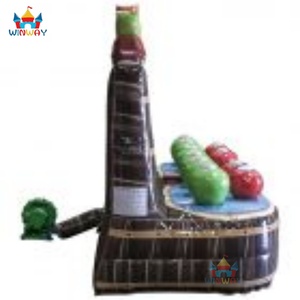 Divertido Juego Inflable Interactivo de PVC para Exteriores, Alquiler de Juego de Lanzamiento de Manzanas - Product Image 3
