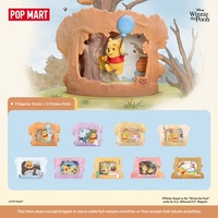 Vente en gros de figurines authentiques POPMART Treehouse Theater Series en PVC sur le thème des animaux, boîte mystère, jouets décoratifs pour collection, cadeau d'anniversaire