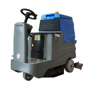 Ride On <b>Floor</b> Scrubber 28 In 48V Battery Electric Commercial <b>Cleaning</b> <b>Machine</b> For Factory Workshop Garage Mall Supermarket - Product Image 5