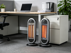 Chauffage <span class=keywords><strong>électrique</strong></span> au quartz de haute qualité 450/900W, portable, autoportant, avec tube infrarouge et éclairage, certifié GS - Product Image 4