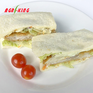 Filé de Peixe Pré-Frito Congelado Mais Vendido com Cobertura Crocante Dourada Fornecimento Estável Filé de Peixe em Forma Quadrada - Product Image 5