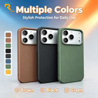 Étui Premium TechWoven en TPU pour iPhone 17 18 Pro Max, style officiel, texture tissée, toucher doux, 1,8 mm d'épaisseur, protection quotidienne antidérapante