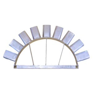<span class=keywords><strong>2</strong></span> 인치 9 샷 불꽃 지원 알루미늄 합금 불꽃 놀이 디스플레이 랙 - Product Image 3