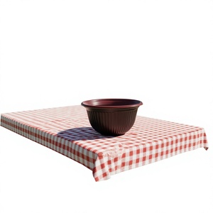 Contenitore Monouso Moderno Nero e Rosso da 36 Oz in PP, Modello H-B36, Prodotto in California per Uso Festivo, da 3h Corporation - Product Image 2