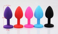 Ensemble de bouchons anaux en silicone populaire, bijoux en métal, dilatateur vaginal anal, jouets sexuels, bouchons anaux vibrants