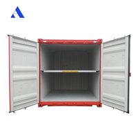 Conteneur Offshore Sec et Fermé de 10 Pieds en Acier Corten Certifié BV LV, Norme DNV 2.7-1 ISO 10855, Marque ACE
