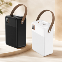 Chargeur portable haute capacité 80000mAh 100000mAh avec lampe de camping LED, charge multi-appareils pour smartphones