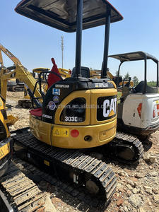 รถขุดขนาดเล็ก Caterpillar CAT303 3 ตัน มือสอง พร้อมเครื่องยนต์ PLC เกียร์ และปั๊ม รุ่นปี 2024 รับประกัน 1 ปี - Product Image 6