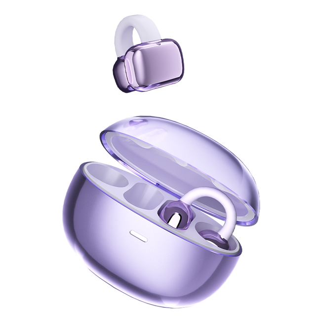 2025 New Model Bluetooth Earphones with Long Battery Life, ENC Noise Cancellation, and Clip-on Design.