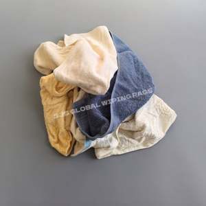 Paños de Limpieza Universales 100% Algodón, Reciclados, de Colores, con Gran Absorción de Agua y Aceite para Uso Industrial - Product Image 1