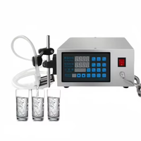 Système de contrôle numérique semi-automatique 220V pour le remplissage précis d'eau, de liqueur, de lait, de jus et de boissons