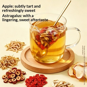 Daxidi Tisana di Frutta con Mela, Astragalo, Ophiopogon e Bacche di Goji, Bustine Monodose, Datteri Rossi per la Salute, Nutriente per il Sangue e Illuminante - Product Image 1