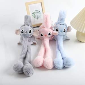 واقيات أذن للأطفال من الجنسين بتصميم كرتوني من القطيفة، دافئة للأذن بأسلوب كوري لطيف وقابلة للتعديل - Product Image 3