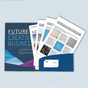 Biểu tượng tùy chỉnh A4 trình bày tài liệu giấy các tập tin thư mục với 2 Túi cá nhân kinh doanh trường nộp hồ sơ sản phẩm - Product Image 3