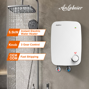 เครื่องทำน้ำอุ่นไฟฟ้าแบบไร้ถัง ควบคุมง่าย 5500W องค์ประกอบสแตนเลส ให้ความร้อนเร็ว 220V-240V จัดจำหน่ายจากโรงงาน รับผลิตแบบ ODM - Product Image 3