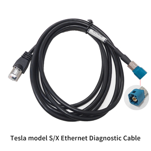 Connecteur complet de Diagnostic de Port réseau Tesla pour le Diagnostic de véhicule de câble de programmation de Diagnostic du modèle 3/Y/S/X Launch X431 - Product Image 2