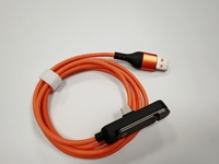 Nouveau câble de données Type-C à rotation 180 degrés, charge rapide 3A, pour téléphone mobile iOS, vente chaude