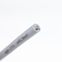 Cable de Cadena Portacables, Conductor de Cobre, Aislamiento de PVC, Elástico Suave, -40~105, Marca LIBIN, Modelo NBR-JTV 4x0.5
