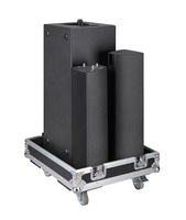 Altavoz de Columna Vason SW65 de 6*6.5 Pulgadas, Sistema de Fuente Activa Colineal, Subwoofer Doble de 12 Pulgadas, Estéreo, de Pie, 8000W Pico