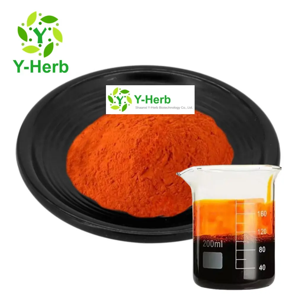 Factory Price Natural Food Grade Pigment Food Coloring Agent Red Yeast Rice Extract Monascus Monascin Red Yeast Yellow pigment