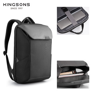Kingsons Men's Backpack 20-35L Water-Repellent Business Travel Bag Minimalist Design Outdoor Sports Backpack - Product Image 4