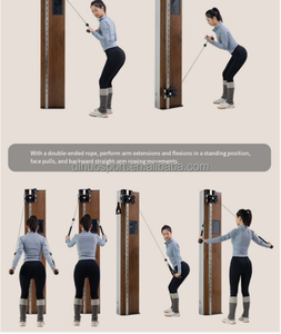 Support d'alimentation croisé de câble mural intelligent intelligent commercial tirer vers le bas avec entraîneur de résistance <span class=keywords><strong>motorisé</strong></span> à écran tactile - Product Image 5