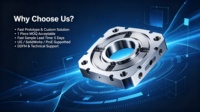 CNC personnalisé pour le fraisage de pièces de drones FPV |   Kit complet de composants DIY |   Fabricant de pièces aérospatiales pour drones, aluminium/acier inoxydable