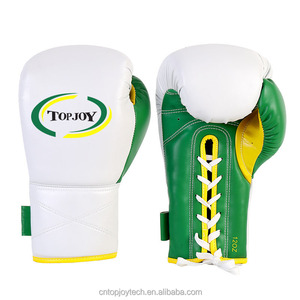 Nouveau haute qualité couleur mate 12oz 10oz entraînement Boxeo Guantes <span class=keywords><strong>Boxer</strong></span> gants de poinçonnage à lacets gants de boxe - Product Image 1