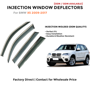 Déflecteurs de fenêtre latérale pare-pluie pour Toyota LC200 2008-2019 accessoires auto - Product Image 2